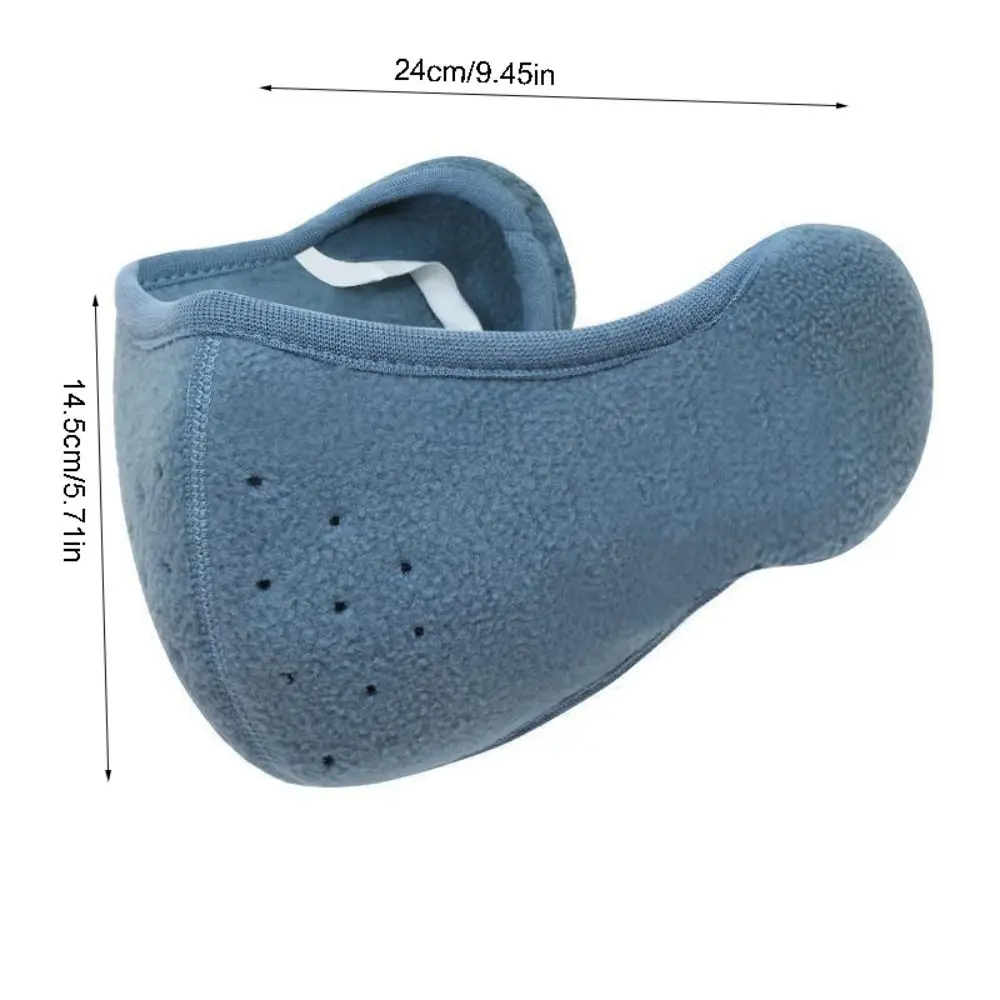 Winter Warm Face Mask with Earmuffs Windproof Motorcycle Cycling Ski Mask Women Men Hiking Riding Masks Sports Thermal Headwear