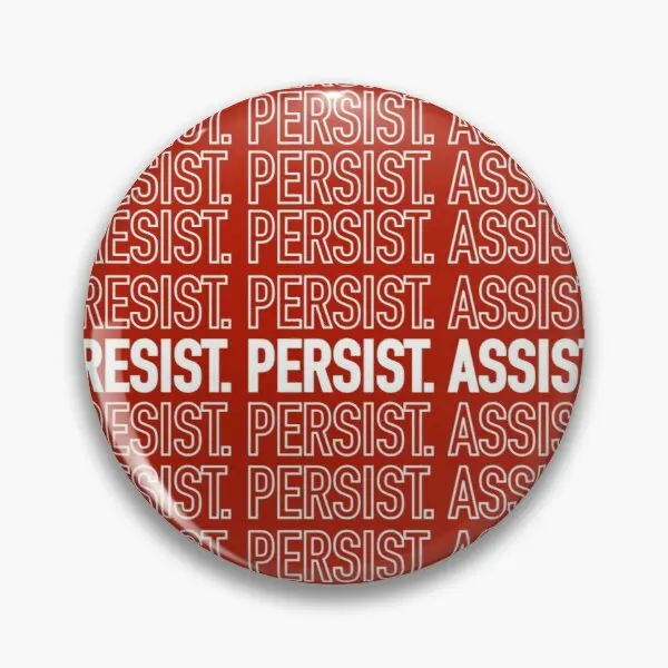 Resist Persist Assist Black Lives Ma 맞춤형 소프트 버튼 ..
