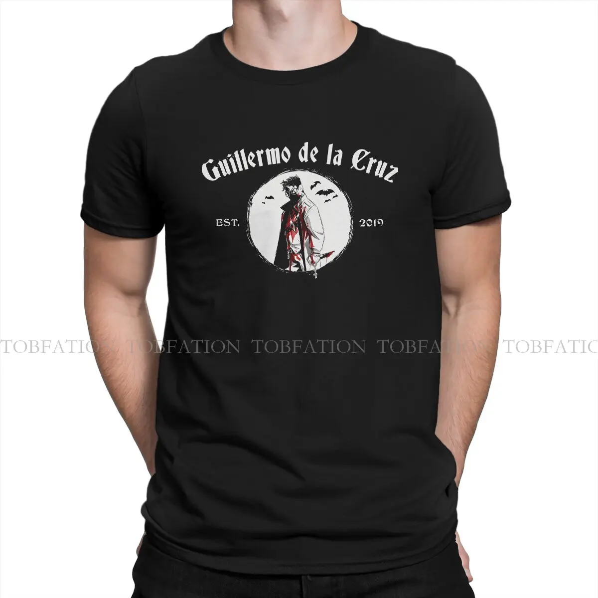 

Vampire Hunter Movie Original TShirts Little Print Men's T Shirt Hipster Tops 6XL