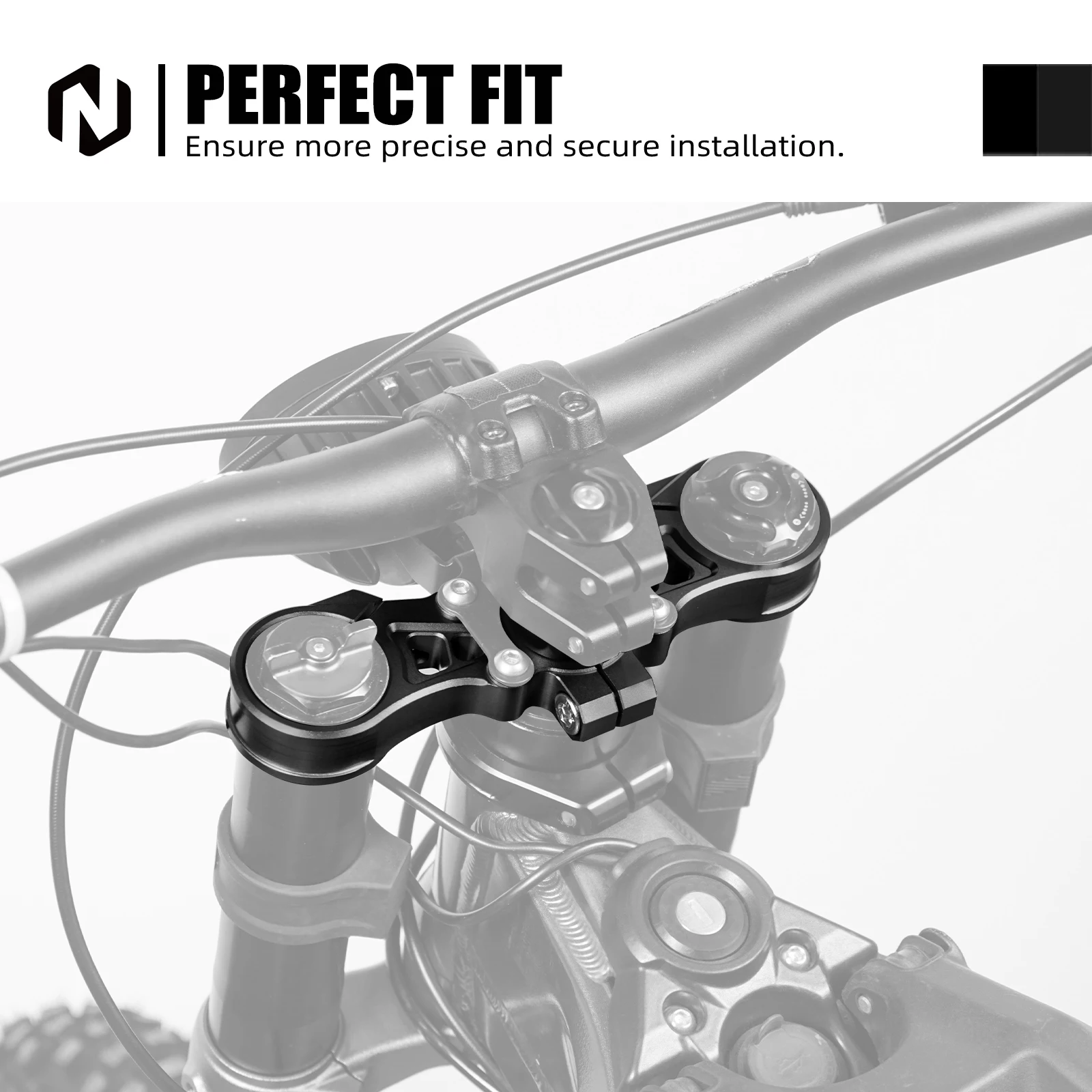 NICECNC Für Surron Light Bee X Upper Triple Clamp Top Link Platte Halterung Aluminium Für Sur-Ron Light Bee S elektrische Dirt Bike – Detail 9