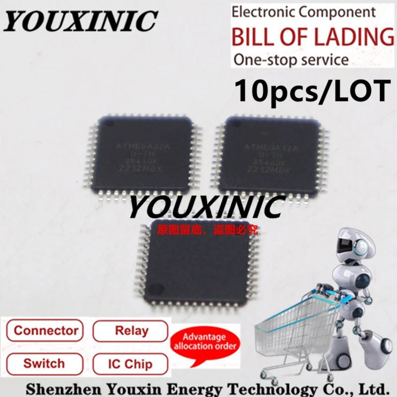 

Новый импортный оригинальный микроконтроллер TQFP44 YOUXINIC 100%