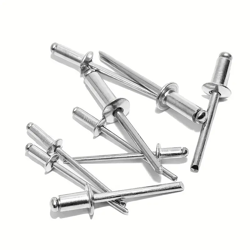 Rivets and fasteners 76Pcs Aluminum Countersunk Head Core-Pulling Rivets 4 Size Combination Sets Home Installation And Maintenance rivets and screws