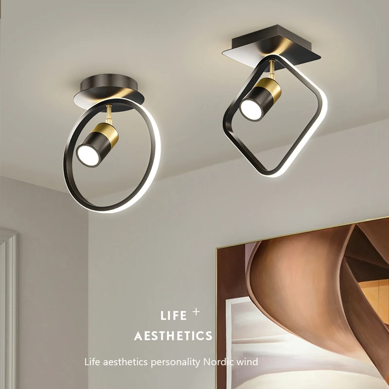 

Modern LED Ceiling Light Lamp For Livingroom Bedroom Corridor Balcony Porch Aisle Chandelier Home Decor Indoor Lighting Fixture