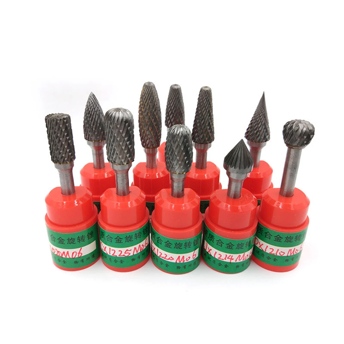 

1pc Carbide Rotary File 6mm shank Integral Tungsten Steel Grinding Head Woodworking Milling Cutter For Polished Marble Jade Bone