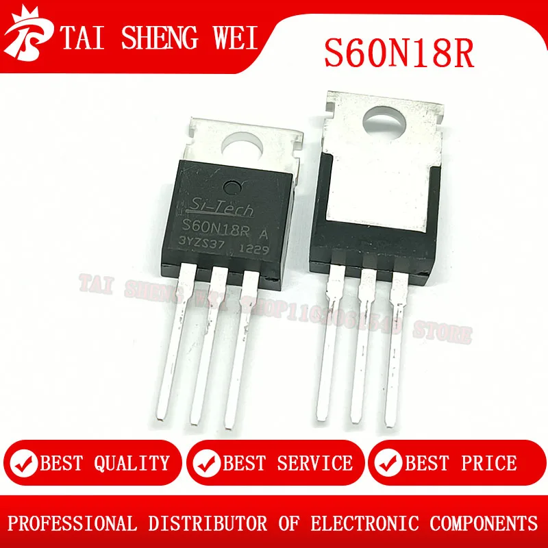 S60N18R TO-220 180A 60V MOSFET S60N15R TO220 155A 60V S60N12R MOSFET 10pcs new Original electronic component electronic components