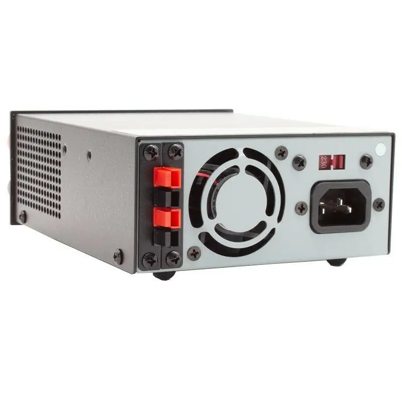 Original Nissei NS-1230D Radio Communication Switching Power Supply 13.8V 25A 5-16V Adjustable AC 110V/230V Power Meter NS1230D