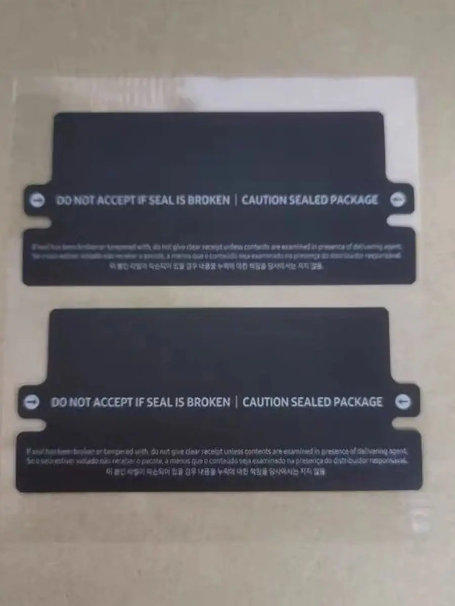 10 قطعة أوري صندوق أسود التعبئة والتغليف التفاف ال...