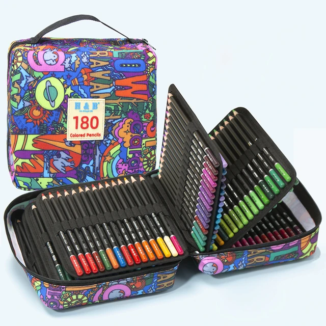 Grande Trousse À Crayons De Capacité Boîte À Fournitures De - Temu