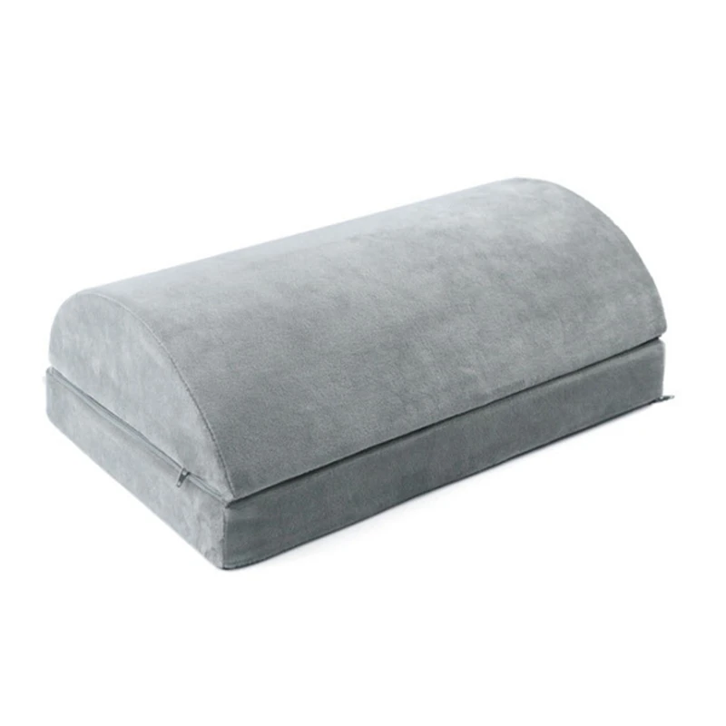 

Подставка для ног под столом, подставка для ног регулируемой высоты с моющейся крышкой, для снятия боли в спине и бедре