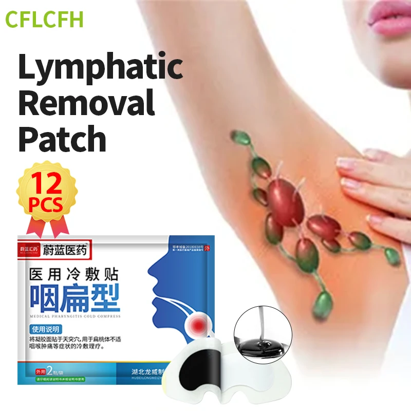 

Lymphatic Drainage Detox Care Patch Lymph Nodes Herbal Plaster for Armpit Neck Breast Anti-swelling Treatment Medicine