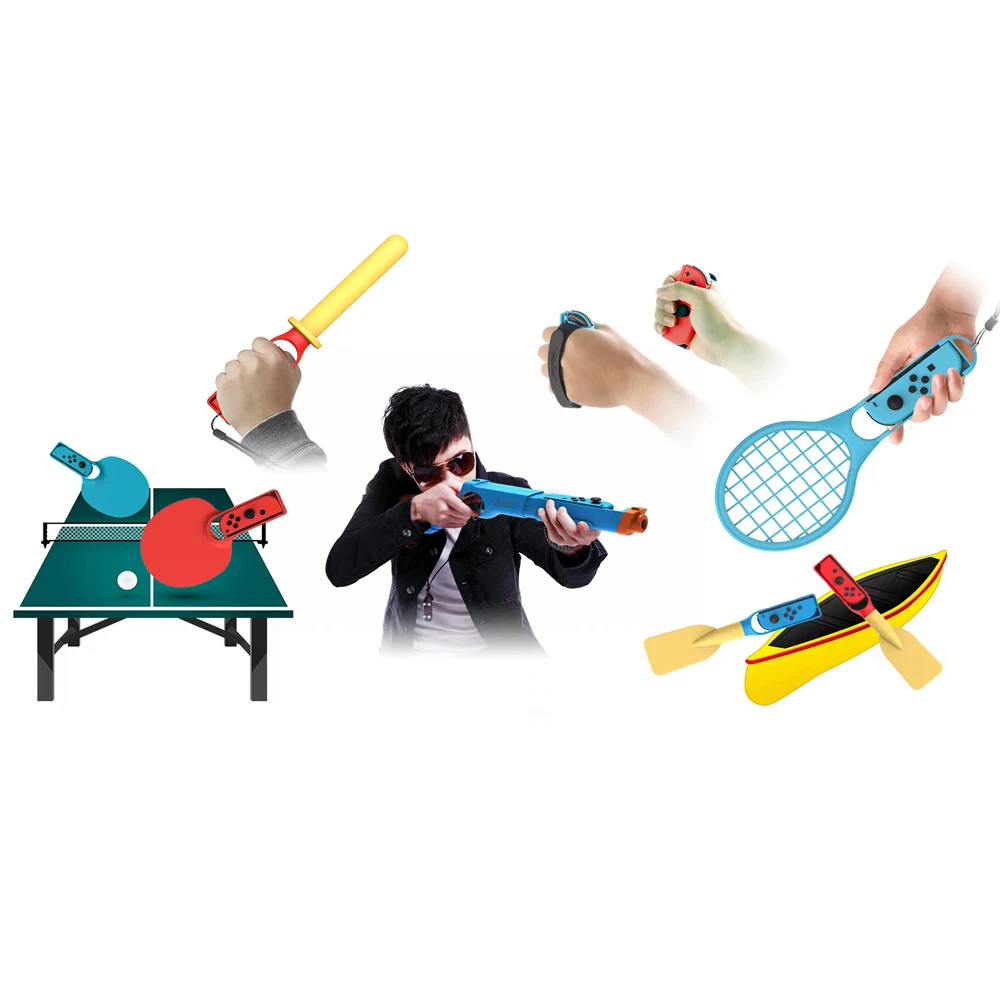 11 in 1 For Switch Sports Accessories Bundle for NS Switch Sports Games
