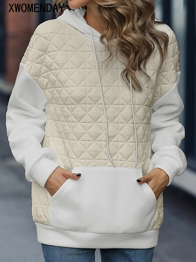 

Hoodies Women Casual Long Sleeve Tops Loose Sweatshirt Fashion Warm Pullovers Autumn Winter New In Hoodies & Sweatshirts 2023