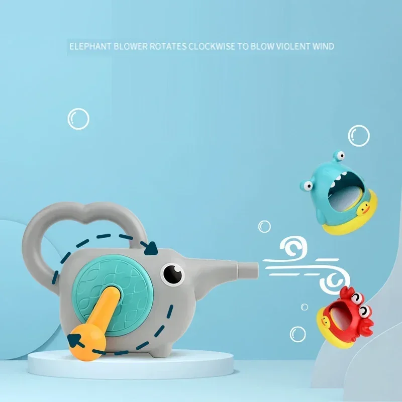 Baby Bath Toys Bubble Machine Crab Bubble Bath machine Suitable for bathtub blowing bubbles Maker Baby Bathroom Toy for Children 5