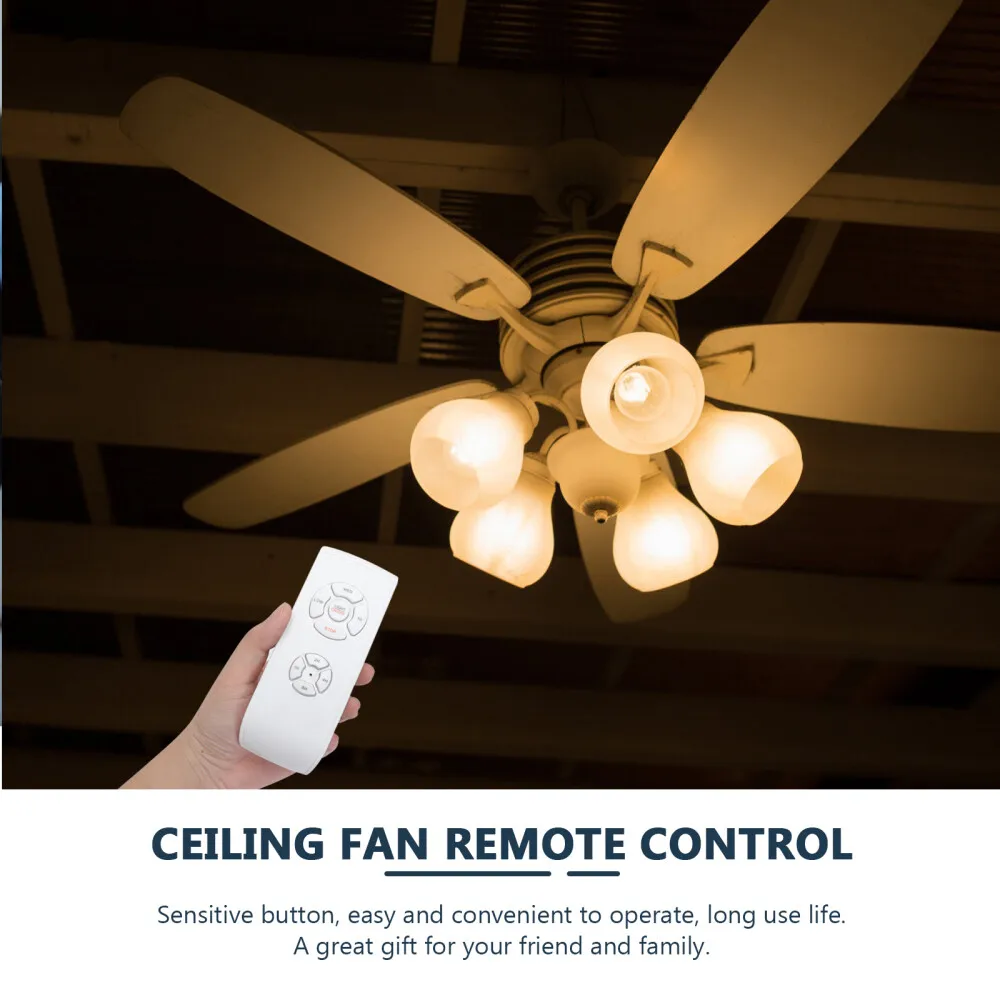 Fan Lamp Controller Universal Ceiling Fan Lamp Smart Wireless Remote Controller Kit Timing Control Switch Adjusted Wind Speed