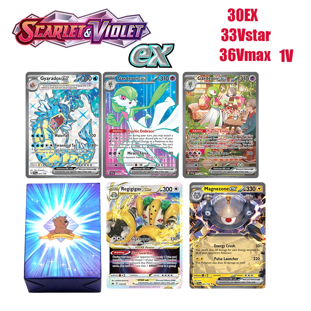 Cartas pokémon brilhantes vstar gx ex vmax v mega tag equipe treinador de  energia charizard pikachu batalha jogo de cartas de negociação crianças  brinquedos presente – os melhores produtos na loja online