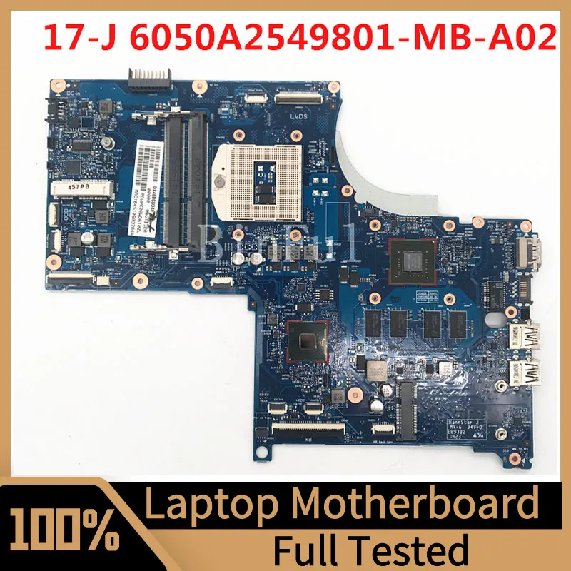 Scheda Madre Muslimex Per Scheda Madre Per Laptop Hp Envy 17 17-J N14P-Gv2-S-A1 2Gb Hm87 Ddr3 100% Completamente Testata Funzionante Bene