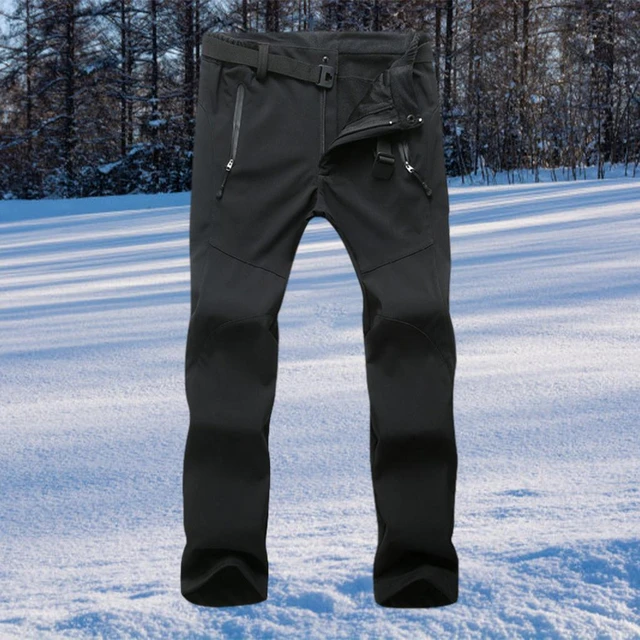 Pantaloni da sci da donna Slim Fleece pantaloni da neve in pile