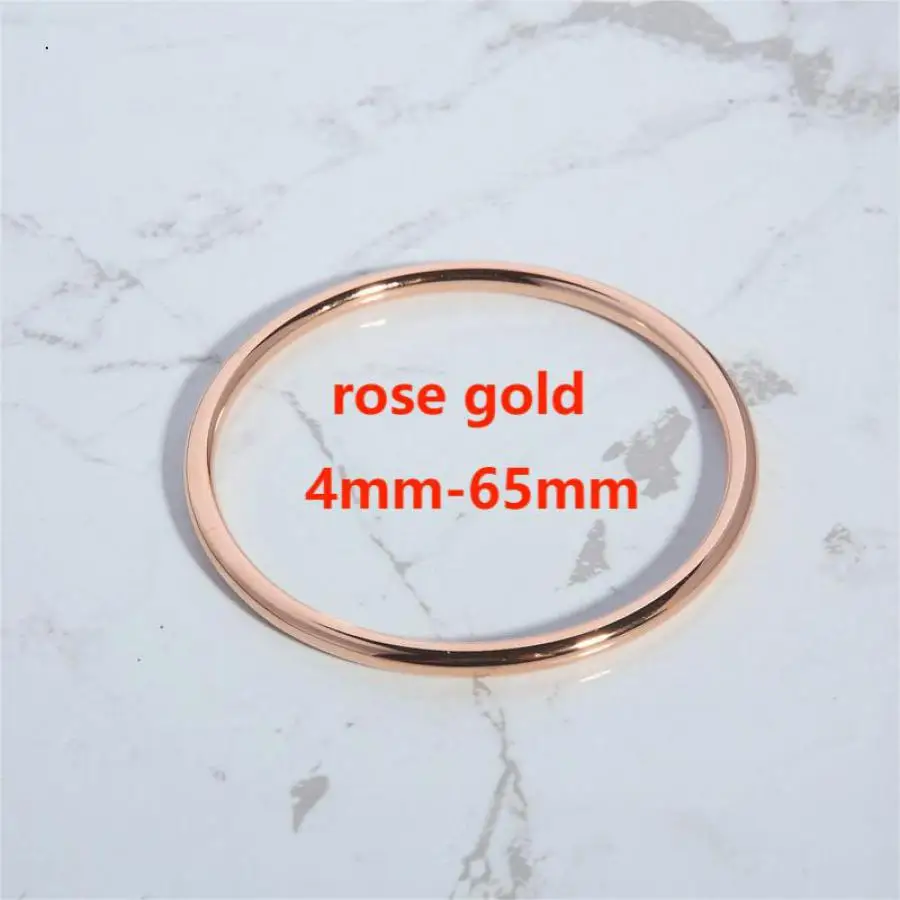 stainless_steel color charms bangle Simple Heritage Gold/Rose Gold Wedding Bracelet Jewelry European Style bangle bracelet stainless steel bracelet