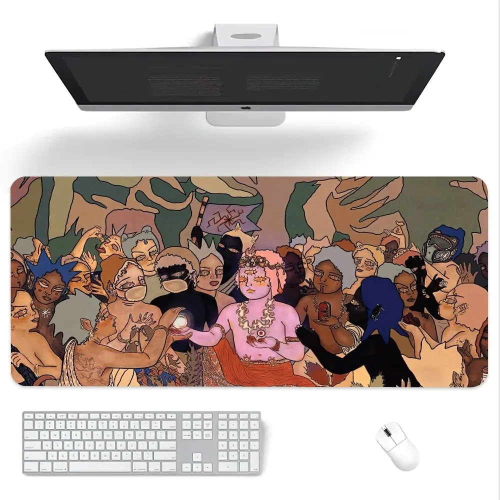 Rock Band Dear Diary Mouse Pad Computer Laptop Gaming Office Wrist Guard Non Slip Keyboard Pad 3