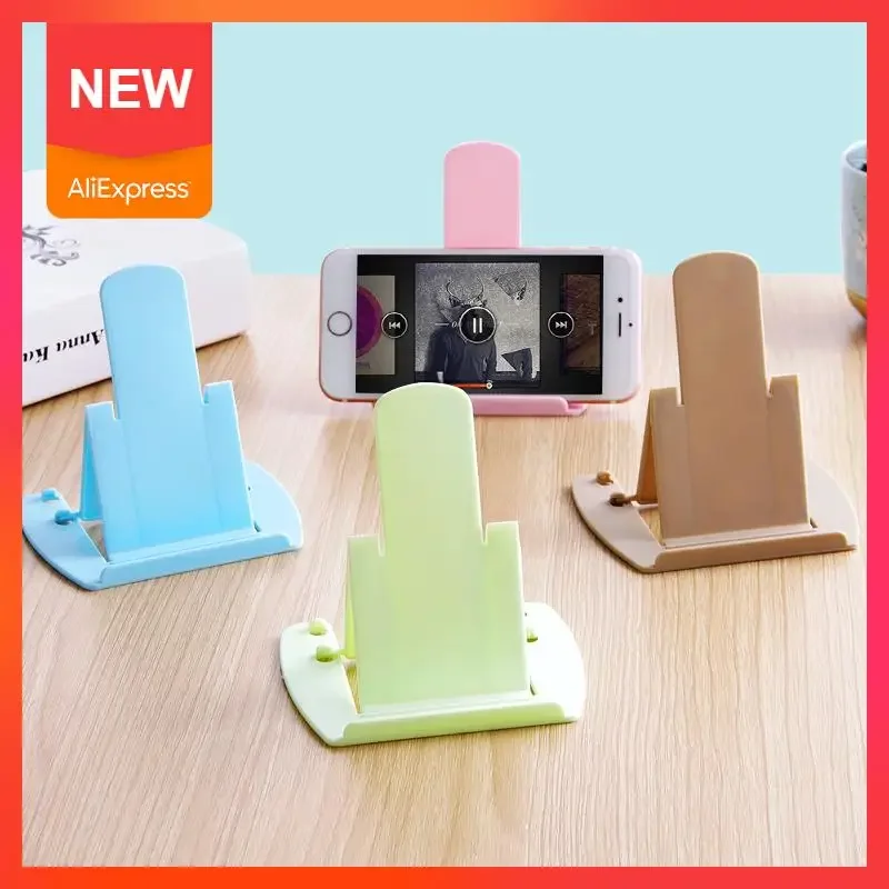 Portable Phone Holder Mini Portable Holder For Video cooking Instruction Movable Adjustable Shelf Organizer