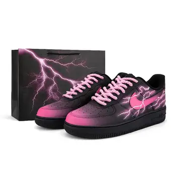 【Customize】Nike Air Force 1 Skateboarding Shoes Women's Low-top Sneakers shoes 315122-001