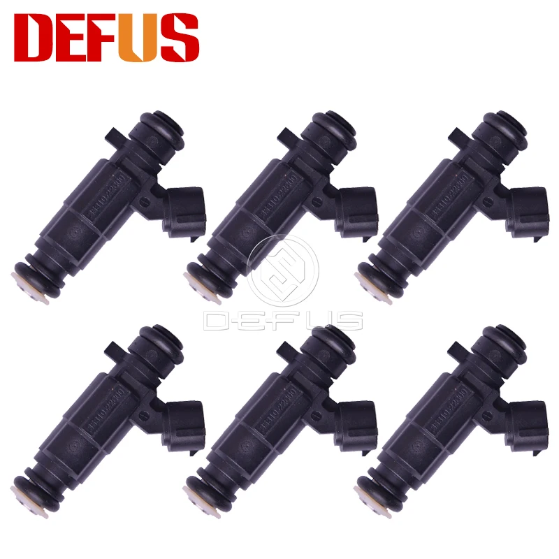 

6X Fuel Injector For Hyundai Accent 1.5L 1.6L 00-05 35310-22600 Car Engine Injection Fuel Valve Injector High Performance Nozzle