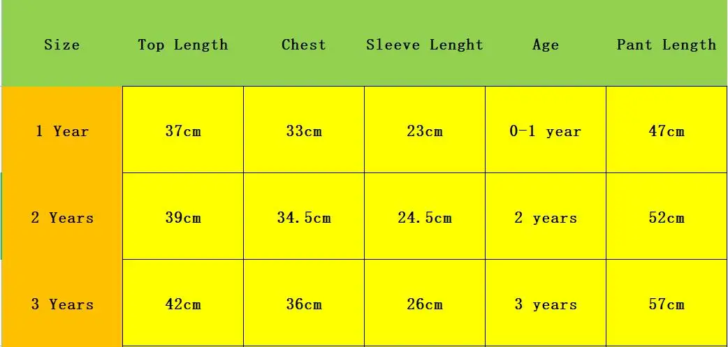 Baby Boy Girl Clothes Set 2pcs for 0-3Years Children Kids Outfits kids clothes set two piece set baby girl clothing set