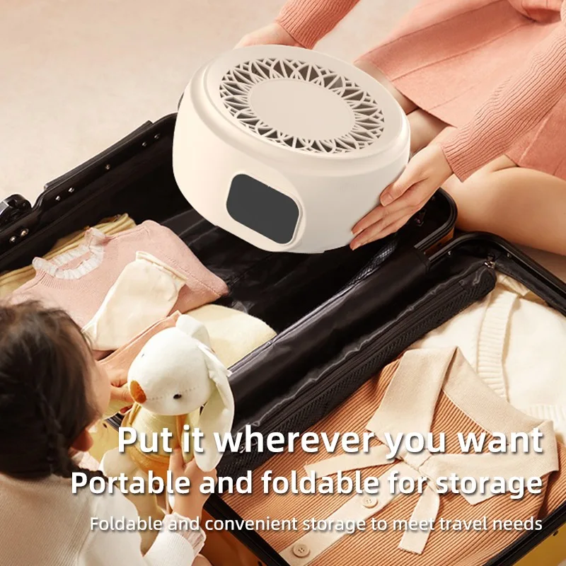 Portable Clothes Dryer With Timing Electric Clothes Foldable Home Cabinet Floor Machine Laundry Dryers Warm Air Dryer Home 4