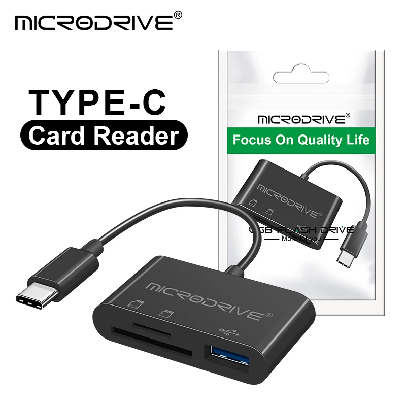 C타입 어댑터, Tf, Cf, Sd, 메모리 카드 리더, 녹음기, 컴팩트 플래시, USB C, 프로, 화웨이, 맥북, 3 인 1, 5 개