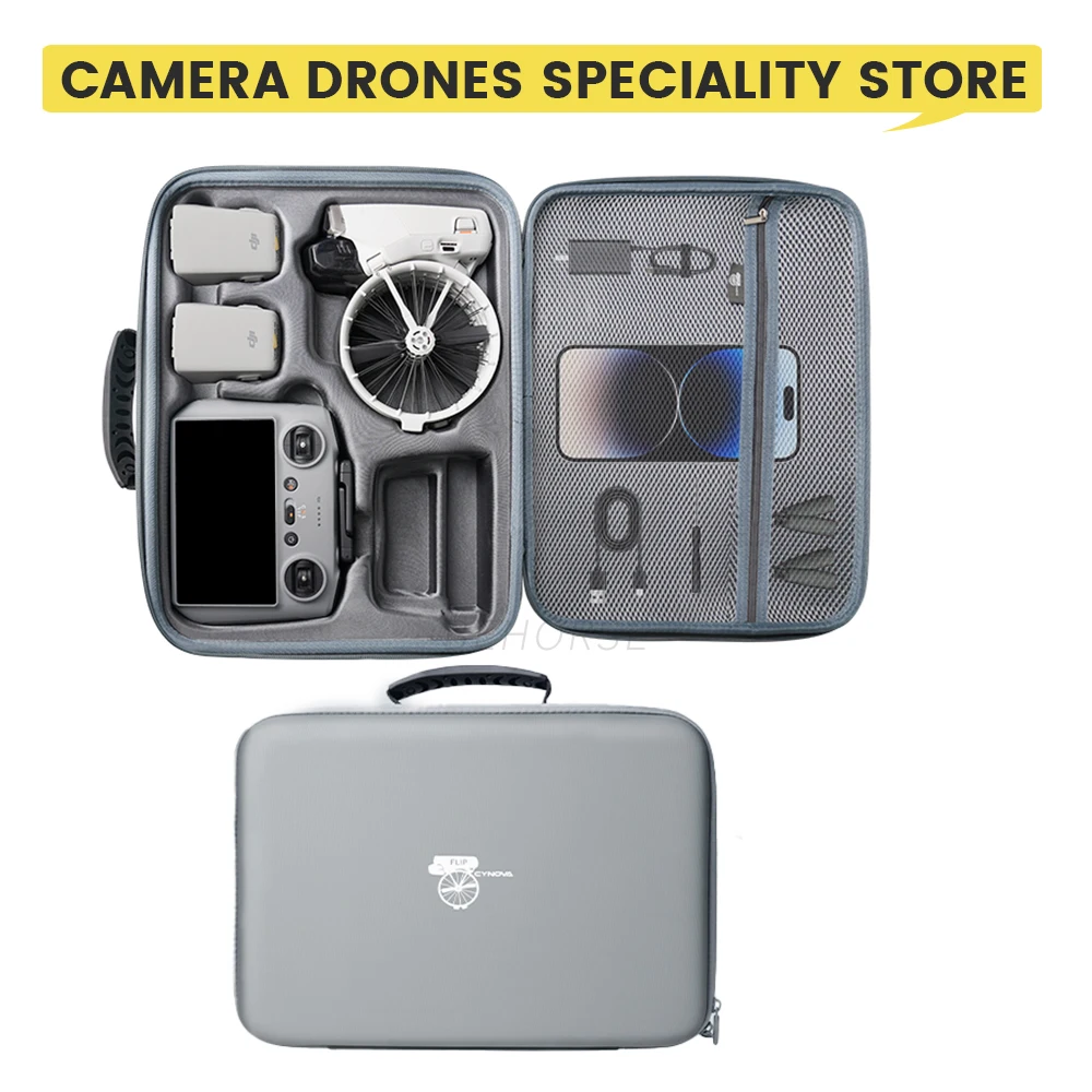 Storage Bag For DJI Flip RC N3/RC 2 Remote Control Portable Carrying Case Waterprooof Box For DJI Flip Drone Accessories