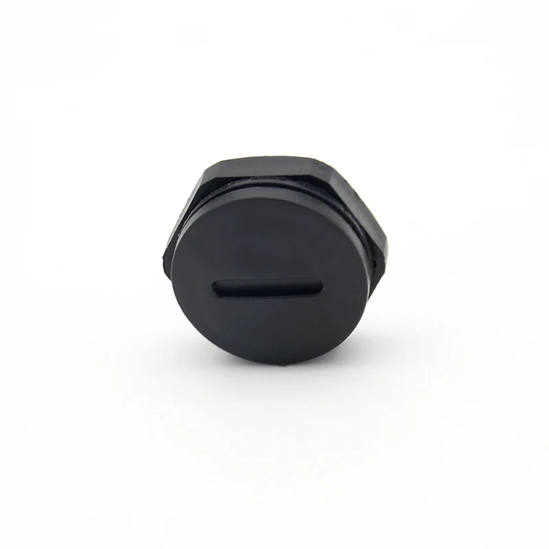 10pcs Waterproof Screw Plug for Cable Gland M20 Plastic Blind Plug Nylon male threaded cable gland screw end cap cover