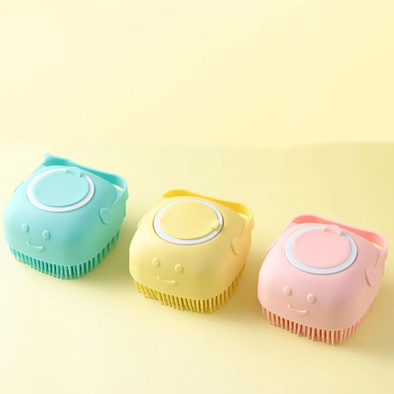 

Magic Silicone Brushes Bath Towels Body Brush Bath Belt Exfoliating Wash Skin Household Clean Shower Brushes Body Wash Storage