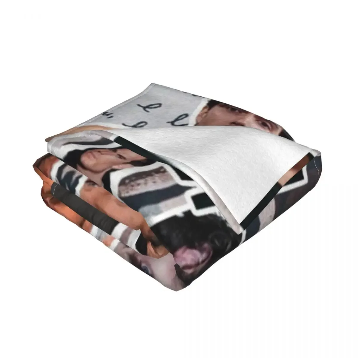 henry cavill photo collage Throw Blanket Soft Plaid halloween blanket 3