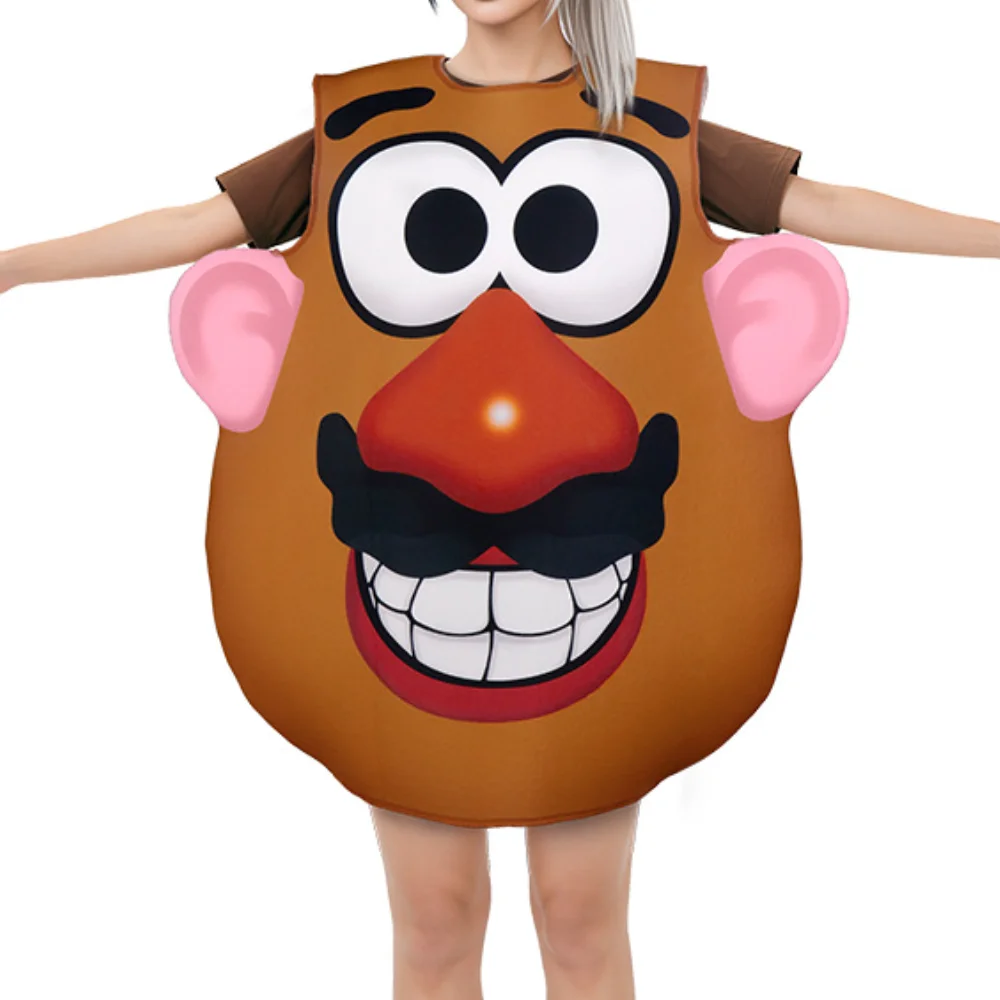 Funny Potato Head Costume Mr. and Mrs. Matching Outfit Halloween - Image 2