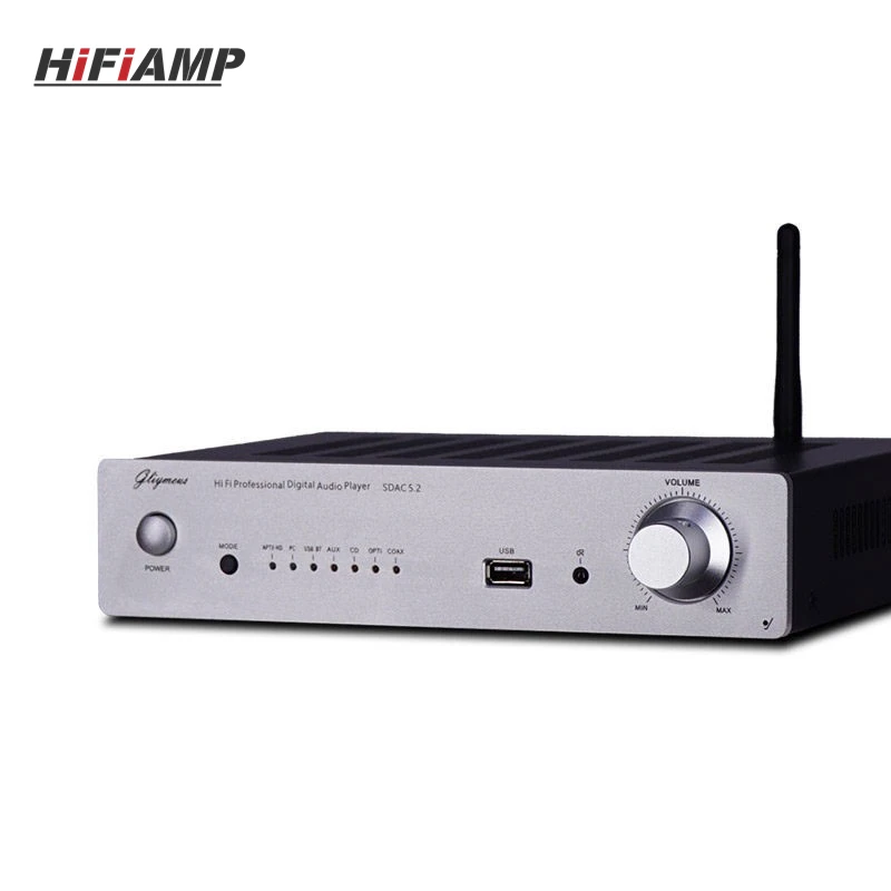 HiFiAMP ES9039 HiFi 전문 무손실 블루투스 디지털 오디오 플레이어 디코더 DAC CS8406+PCM1802