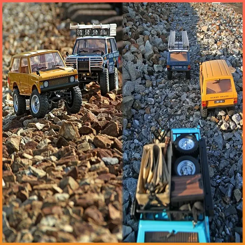 MN MODELl New MN168 NEW 1/12 Rc Car 4WD Remote Controlled Crawler Car Off Road Vehicle Full Proportion Climbing Car Toys Gift 2