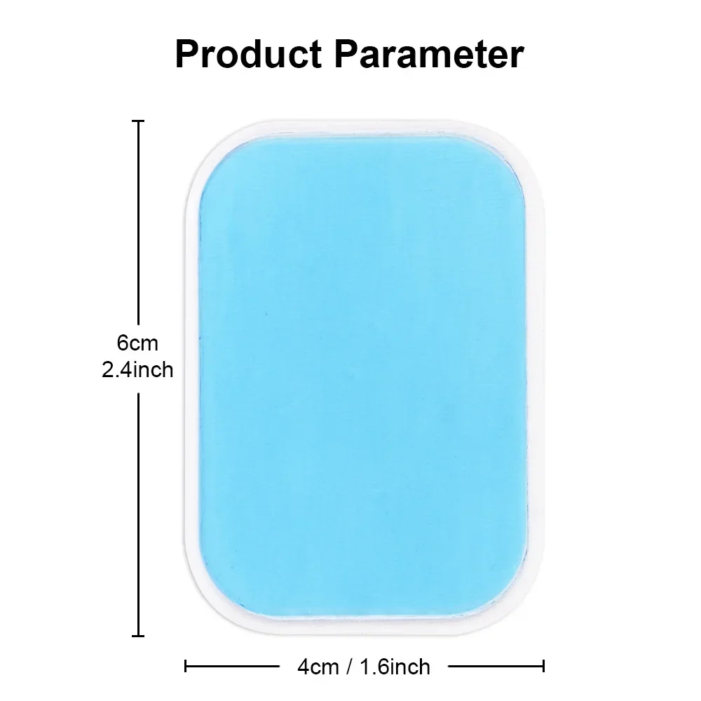 Gel Pads 10/20/50/100PCS electrode pads muscle stimulator For Ems Neck Massager Exerciser Replacement Gel Patch Muscle Stimulator Sticker Accessory No Host