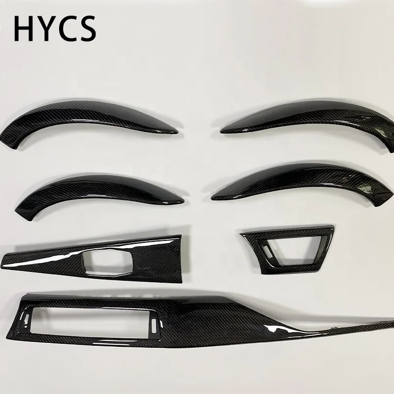 

Оригинальный комплект для интерьера автомобиля из углеродного волокна для Bmw 3 серии F30 318i 330i 340i Gt, комплект для интерьера