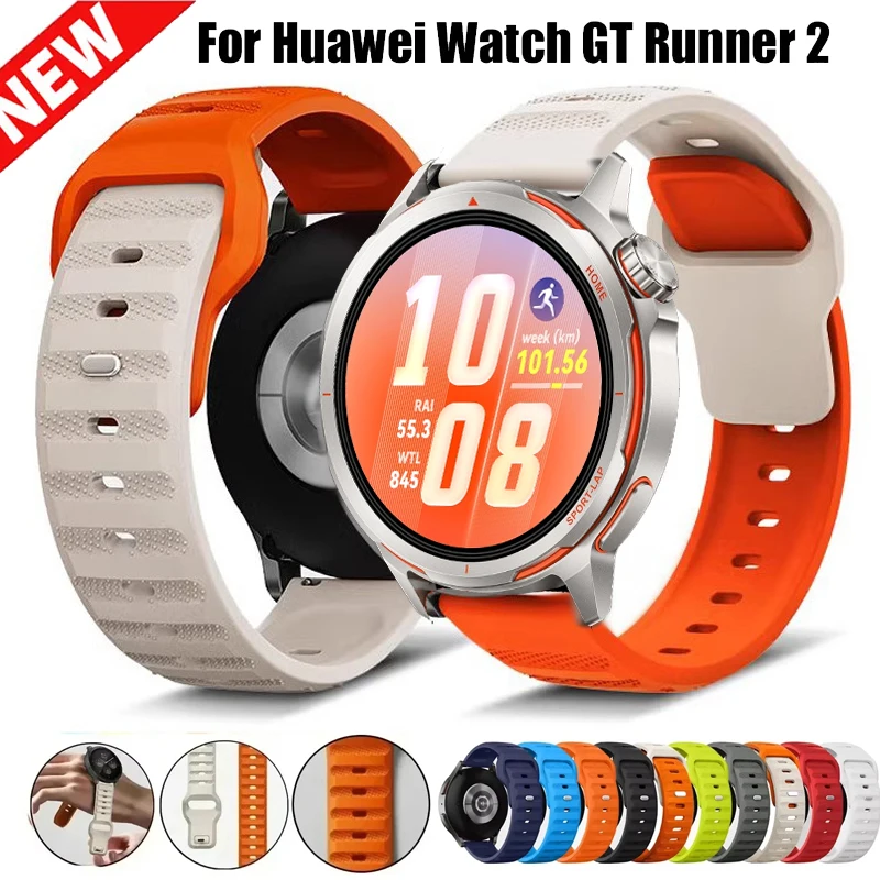 Silicone Sport Strap in Multiple Sizes