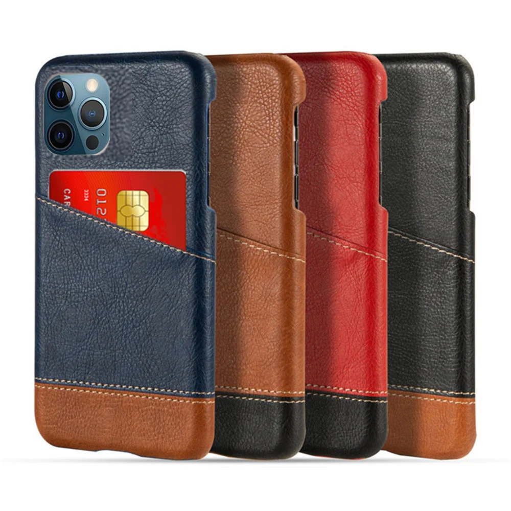 

Luxury Case For iPhone 14 Pro Max Case iPhone 14 Pro Card Slot Holder Mixed Splice PU Leather Cover For iPhone 14 Max 14 Pro