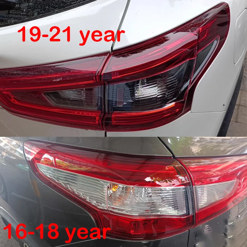 LED Car Rear Stop Brake Tail Light For Nissan Qashqai 2016-2018 2019-2021 Turn Signal Warning Fog Lamp Tail Lamp With No Bulbs