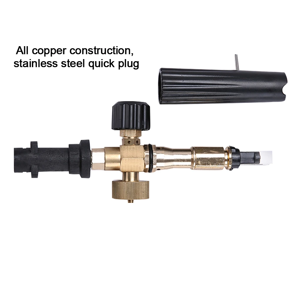 1L High Pressure Washer Adjustable Sprayer Nozzle Snow foam lance Car Soap Foam Generator For Karcher K2 K3 K4 K5 K6 K7 3