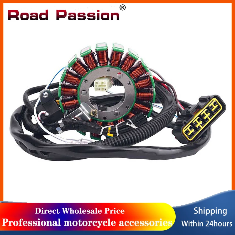 

Road Passion Motorcycle Generator Stator Coil For Polaris Predator 500 ATV TLD LE 2005 2006 2007 3089612