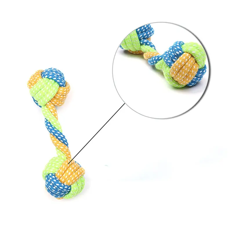 4pcs/7pcs Dog Chew Toy Bite Resistant Rope Knot Cats Dogs to Relieve Boredom Teeth Grinding and Cleaning Pet Training Supplies 5