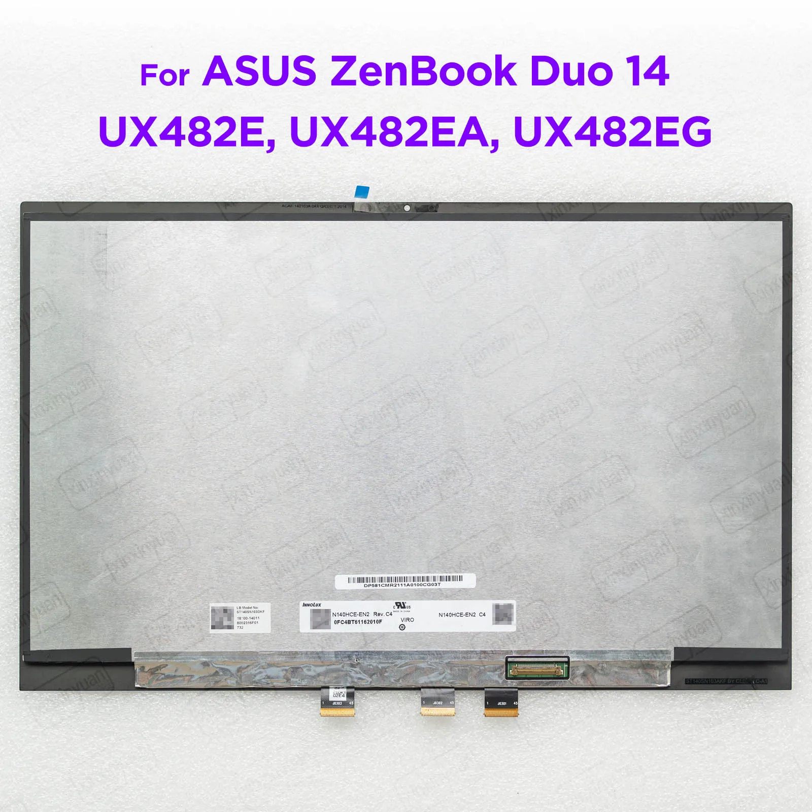 brotect Pellicola Protettiva Vetro per ASUS ZenBook Duo OLED 2024 UX8406 Protezione Schermo [Durezza Estrema 9H, Chiaro