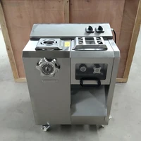 Electric Commercial Meat Grinder Stirring Machine Meat Chicken Rack Butcher Shop 2200W Strong Vertical Meat Mincer Machine 1