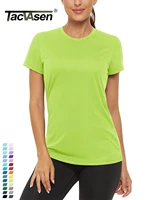 TACVASEN Summer Casual Performance T-shirts UPF 50+ Quick Dry Womens Sun Protection T-shirt Outdoor Running Swim Tee shirts Tops
