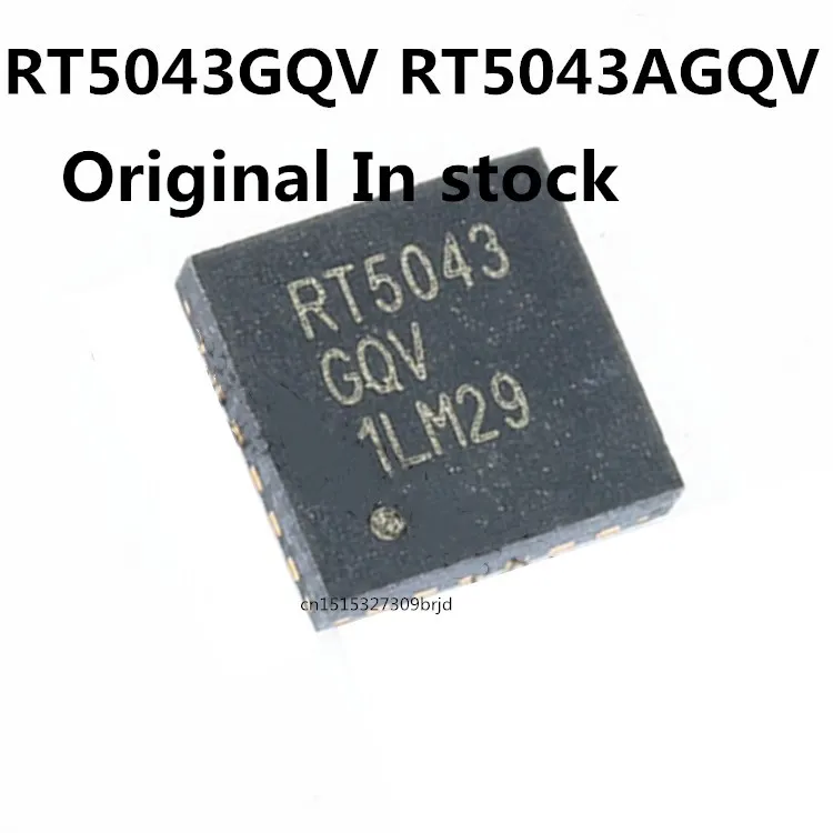 

Оригинал 2 шт./RT5043 RT5043GQV RT5043AGQV QFN