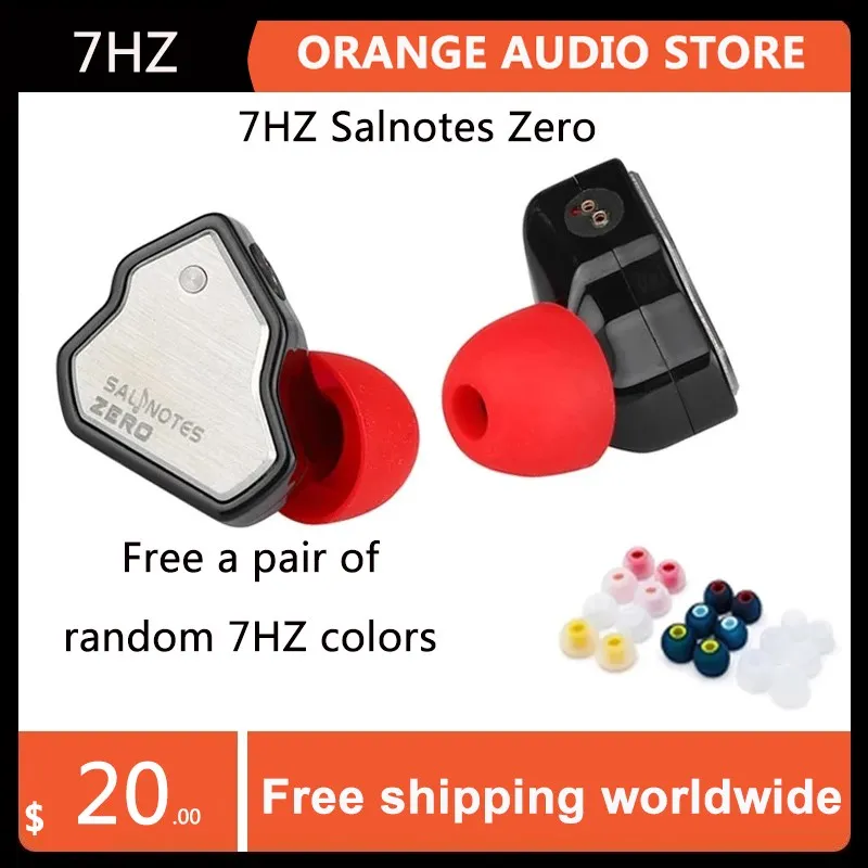 

Наушники-вкладыши Salnotes Zero Hi-Fi, с металлической композитной мембраной, N52, 7 Гц, 10 мм, с динамическим Драйвером