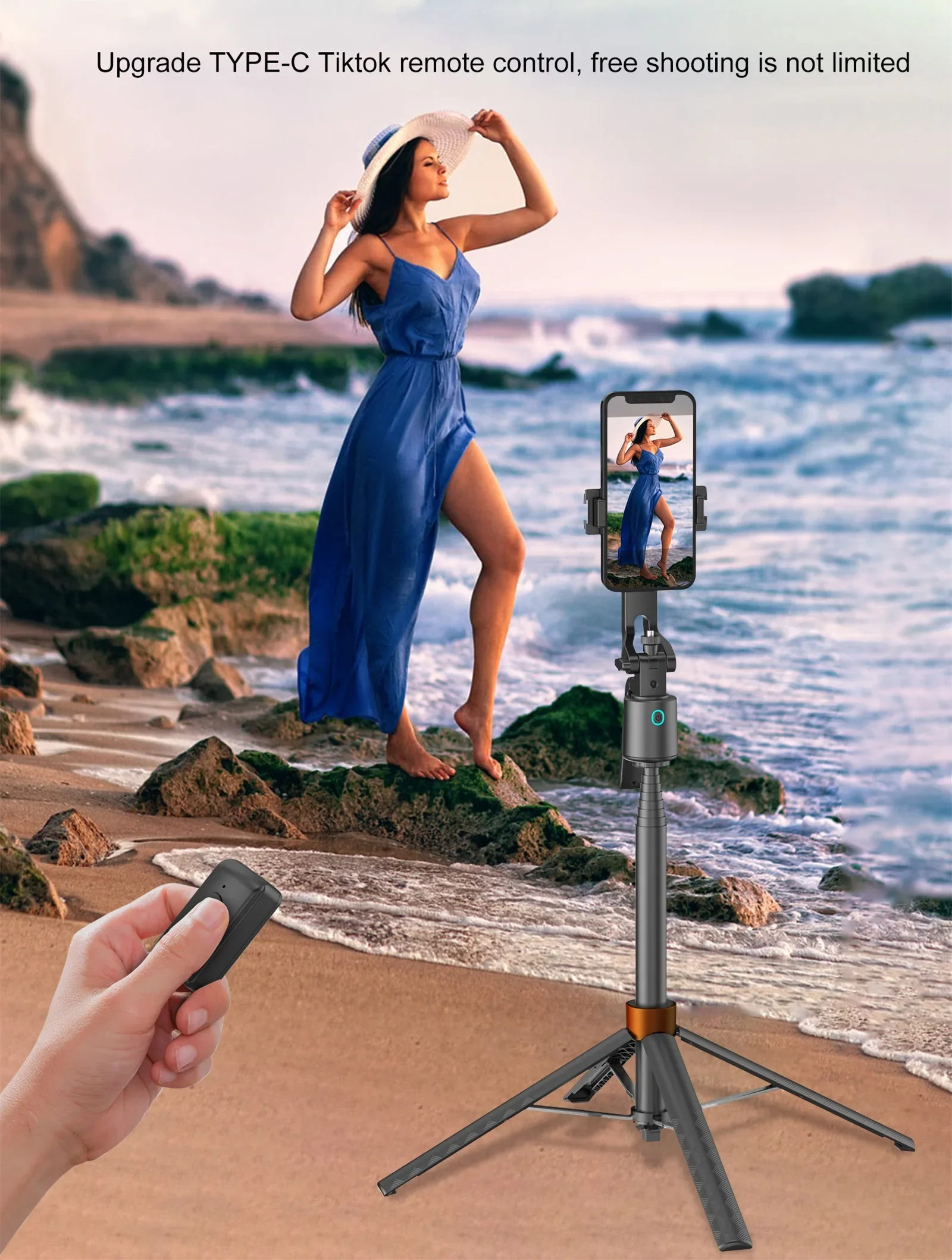 360° Tracking Selfie Tripod 2